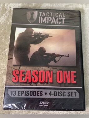 Tactical Impact Season One 1 DVD 13 Episodes 4 Disc Set Brand New Sealed
